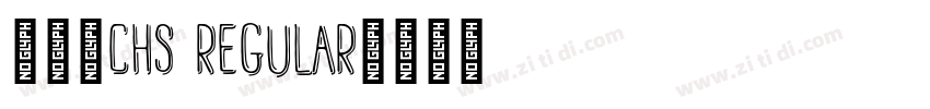 睿黑_CHS Regular字体转换 睿黑_CHS Regular字体转换